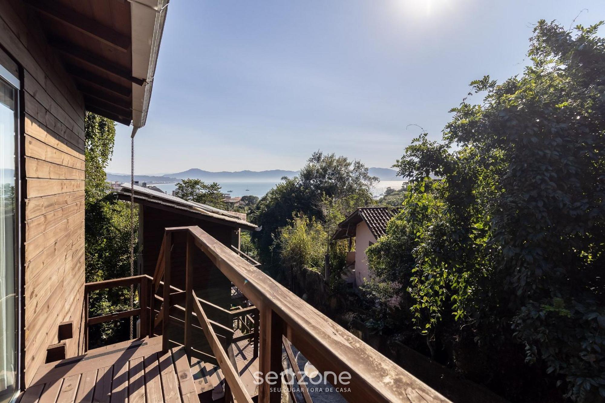 Chale Rustico Vista Panoramica Para O Mar Mav002 Διαμέρισμα Florianópolis Εξωτερικό φωτογραφία